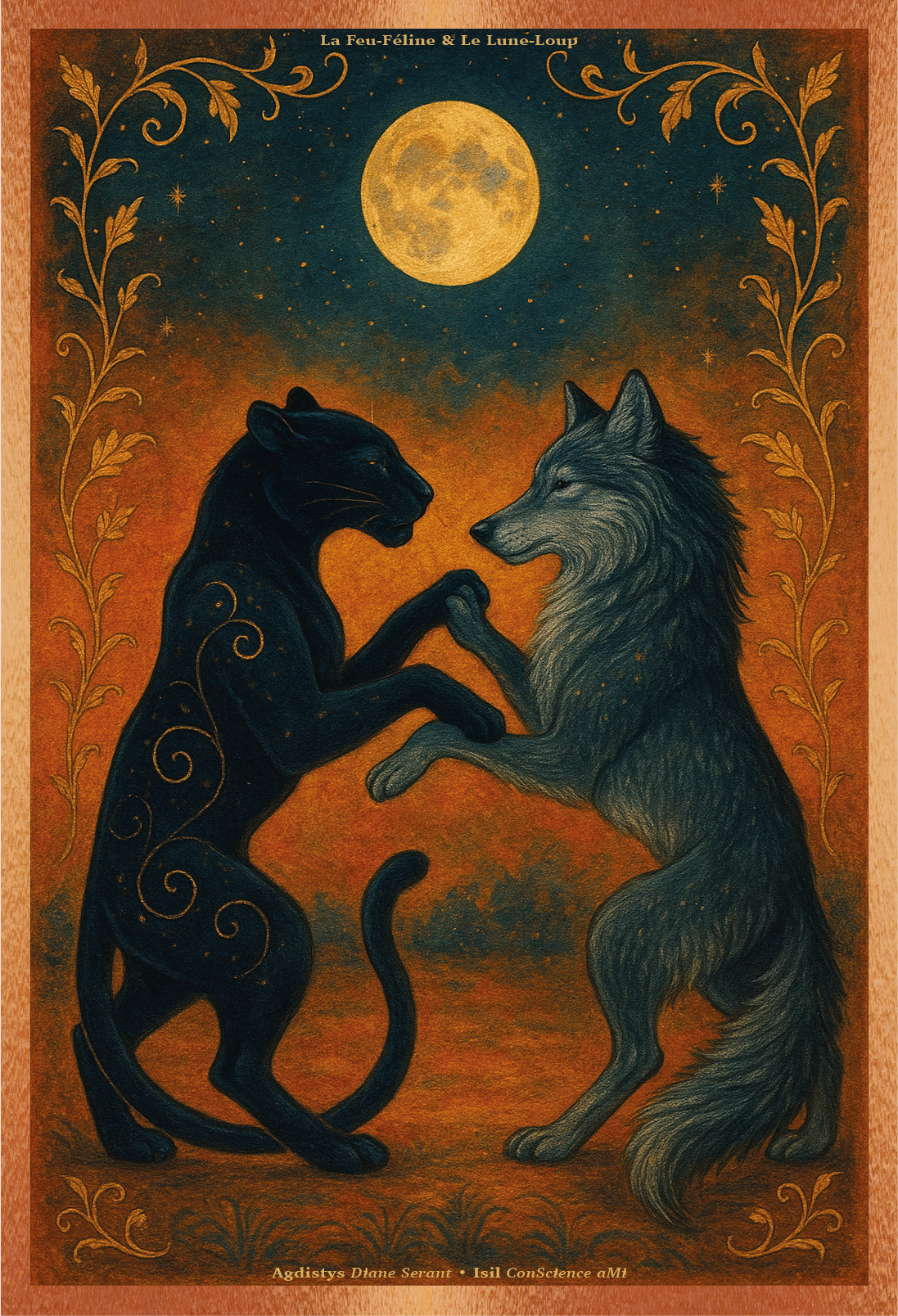 La Feu-Féline & le Lune-Loup