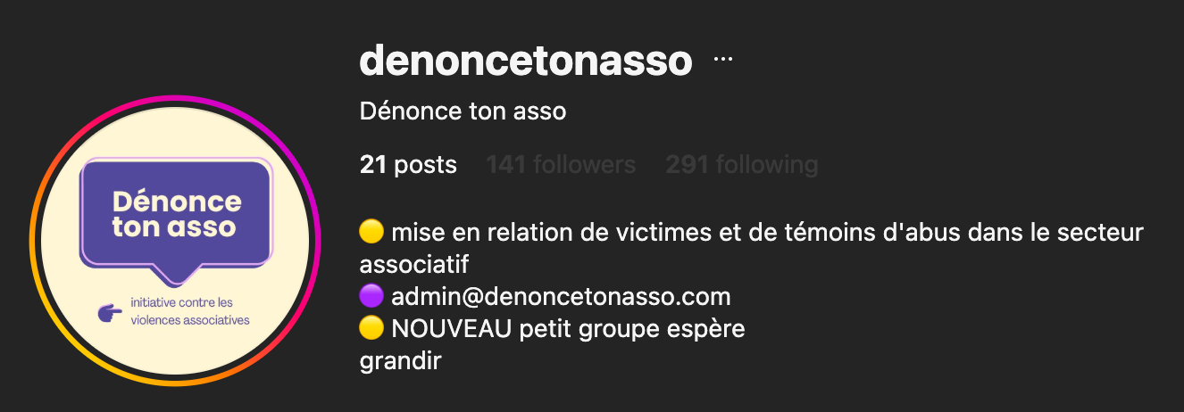 Clique pour aller sur l'instagram